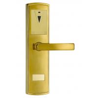 China 38 - 50mm Thick Door Electronic Safe Locks Plated Gold Electronics Door Lock on sale