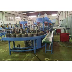 China 38.6rpm Cylinder Washing Machine LPG Flow Through Cylinder Blaster OEM supplier