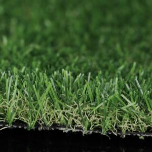 Evergreen Artificial Residential Fake Grass / Artificial Grass For Home Garden