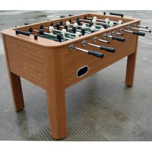 Wooden Soccer Game Table PVC Lamination Steel Rod Robot Player For Club