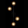 China Modern Luxury Round Wall Lamp Artificial Cast Ceramic Brass Trapeze Surface Wall Scone for Hotel Showroom Interior LED Light Source E26 Base wholesale