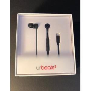 Beats by Dr Dre urBeats 3 Matte BLACK Edition [ Lightning Connector ] NEW
