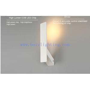 China Aluminum Acrylic 5w Hotel Room Wall Light / Indoor Wall Lamp Fixtures For Home supplier