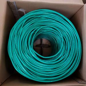China LDPE Sheath 0.54mm Cat6 Lan Cable Bare Copper Round Wire supplier