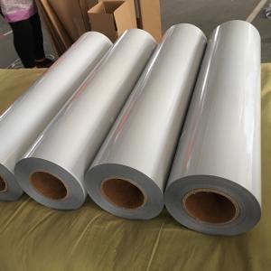 China Factory Direct Supply Cheap PET Black Heat Transfer Film Reflective Vinyl Roll For T Shirts supplier