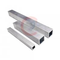 China 6A02 Aluminum Square Tube Section 0.5mm Wall Thickness Mill Finished on sale