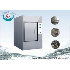 China Automatic Hinged Door Lab Sterilizer Machine Autoclave With Pre Heating Program supplier