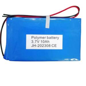 3.7V 10Ah Polymer Battery Pack 37Wh 5A Rate 6767100-1C 1S2P For Tracking Device