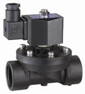 Zero Differential Pressure Plastic Solenoid Valve