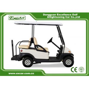 China White Used Electric Golf Carts With Trojan Battery CE Approved 4 Seater 275A supplier