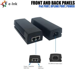 China Poder sobre inyector de Ethernet, poder del POE del interfaz RJ45 sobre el adaptador de Ethernet supplier