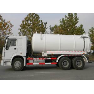 China 6X4 Euro2 290HPRoad Vacuum Tanker Truck / Sewage Pump Tanker / Sewage Suction Tanker Truck supplier