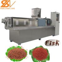 China Fish Pellet Making Machine , Fish Food Extruder Machine 58-380 Kw Power on sale