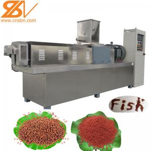 Fish Pellet Making Machine , Fish Food Extruder Machine 58-380 Kw Power