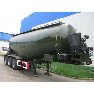TITAN VEHICLE 3 Axles Bulk Cement Tank truck trailer with JOST leading gear for sale