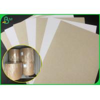 China 250GSM 300GSM Coated Duplex Board / Clay Coated One Side Paper Roll For Making Moon Cake Box on sale