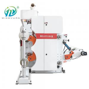 China Vertical Large Coil Rewinding And Slitting Machine Speed 50-500m/Min supplier