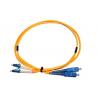 G652D Single Mode Fiber Optic Cable LC-SC Patch Cord Duplex 0.9mm 2mm 3mm