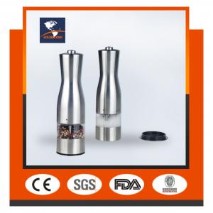 China HIGH QUALITY stainless steel electric pepper mill GK-07/stainless steel pepper mill supplier