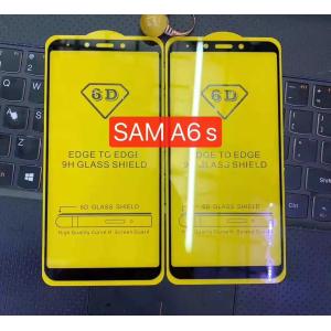 China Colorez le plein film noir et blanc de téléphone de verre trempé de colle pour Samsung S9 S8 PLUS NOTE9 A8 2018 A8 2018 PLUS J7 max J5 supplier
