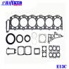 China Hino E13C Excavator Engine Full Cylinder Head Gasket Set wholesale