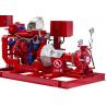 500 GPM End Suction Fire Pump , High Strength Diesel Fire Water Pump 116 PSI