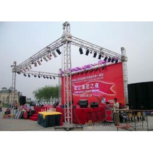 China Event Display Booth Aluminum Stage Truss Easy To Set Up And Disasseble supplier
