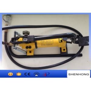 Overhead Line Construction Tools , 70Mpa Pedal Type Foot Operated Hydraulic Oil Pump For Power Supply