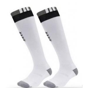 Custom logo, design knitted cotton football sports socks