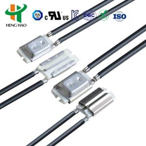 China Control de temperatura Interruptor de temperatura Interruptor térmico Reinicio automático del fusible térmico supplier