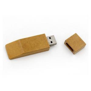 Silk Screen Logo Usb Thumb Drive , Custom Wood Usb Drives 3 Years Warranty