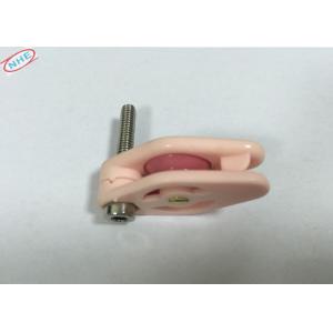 Ceramic Guide Roller prevents wire jumping aluminum ceramic caged pulley