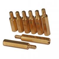 China Threaded Brass Male Female Hex Standoffs M3 4-60mm Length For Lamps on sale