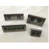 Stainless Steel Reserved Table Number Stands in English or Chinese Restanurant