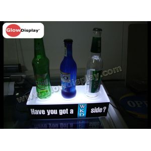 China Customize Acrylic LED Lighted Liquor Bottle Shelf for displaying brand or promoting product wholesale