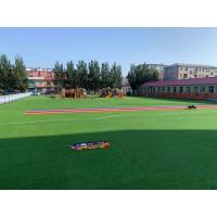 China Safe Non Infilling Sports Artificial Grass For Indoor Soccer Court on sale