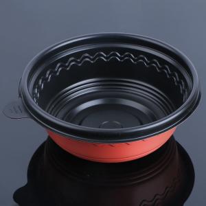 China Plastic 1000ml Microwavable Disposable Soup Bowls supplier