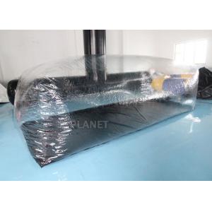 China DustProof Inflatable Car Cover Capsule Tent for Car Storage supplier