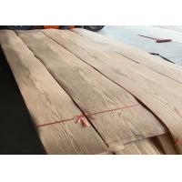 China Sliced Cut Red Oak Veneer Sheet 0.22mm Thickness With Fleece Back on sale