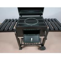 China Outdoor 24Inch Movable Foldable Charcoal Barbecue Grill With Motor on sale