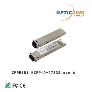 China TX 1270nm / RX 1330nm 40KM XFP Optical Transceiver 10G SFP+ BIDI supplier