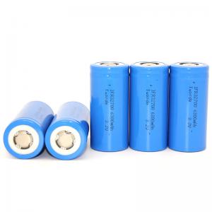 China Energy Efficient 32700 Battery Cell , 6300mAh LiFePo4 Battery Cell For Electric Tools supplier