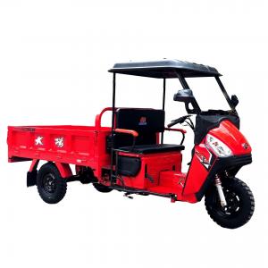 3 Wheel Bicycle Motorized Trike Cargo Tricycle with 5 Rear Spring Leafs and 40*60 Chassis