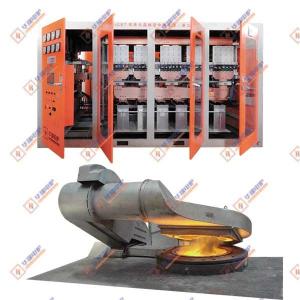 Medium Frequency  Induction Gold Melting Furnace Low Maintenance High Energy Saving Rate