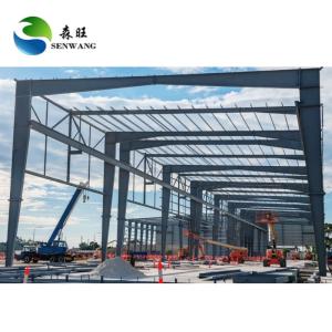 China Customized Steel Structure Workshop with Light Style Structure and Galvanized Steel Sheet for Durable Construction supplier