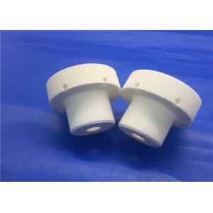 China 95% Alumina Ceramic Parts Electrical Insulator Piece / Bushing / Tube For Different Electrical Equipment supplier