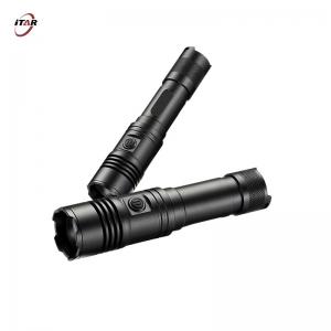 China Super Bright Rechargeable LED Flashlight IP66 With 21700 Battery supplier