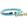 Multimode Pigtail Fiber Optic Cable 50/125μm Customized LC/SC/FC/ST Connector