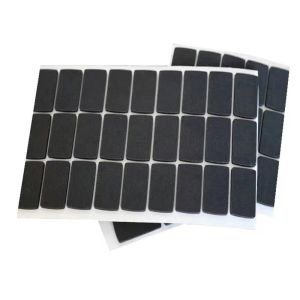 China Custom Rubber Pad Sound Absorbed EPDM NBR SBR NR Silicone Self Adhesive Foam on sale