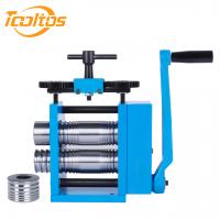 China Tooltos Three In One Manual Rolling Mill Machine For Jewelry Making on sale